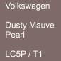 Preview: Volkswagen, Dusty Mauve Pearl, LC5P / T1.